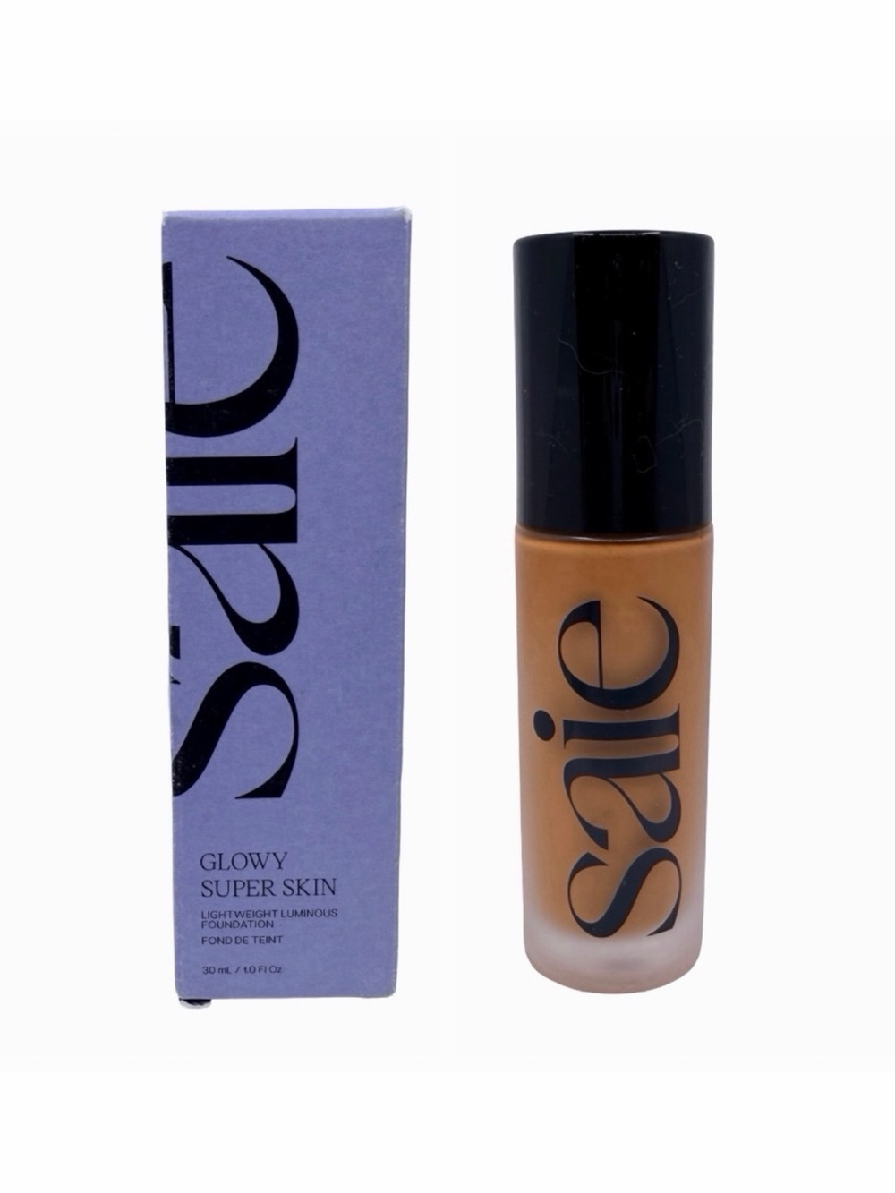 Saie Glowy Super Skin Lightweight Luminous Foundation - 1 fl oz - Shade 24